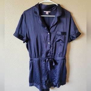 Victoria's Secret Romper Navy Blue Large